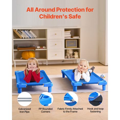 Lit de sieste empilable pour enfant - 4 pcs lit de couchage