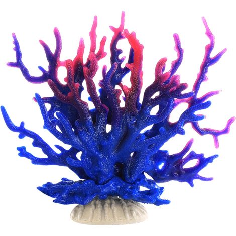 Coral - Décoration Aquarium - Paysage Marin Artificiel - Pour Bac à Eau Douce ou Salée - 1 Pièce (1/5)