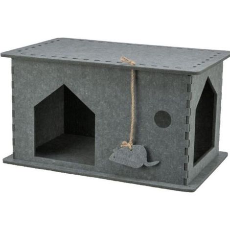 Trixie Lene Grau Katzenhaus - bequem und modern