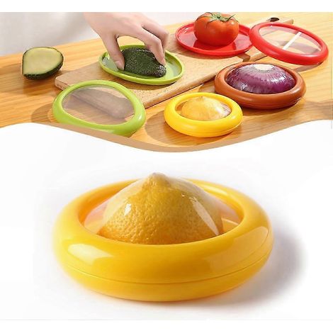 Boîte de conservation en silicone pour aliments frais, fruits, légumes et viande (1/4)