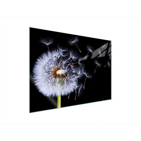 GLASSCHUTZPLATTE FÜR HERD 70x52 BLUME (1/5)
