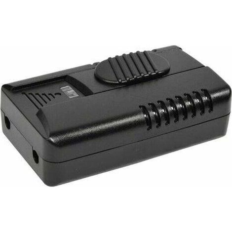 Variateur à pied a curseur 150W 230V Noir Compatible LED (1/5)