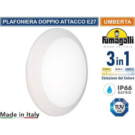 Plafoniera da soffitto o parete FUMAGALLI UMBERTA 2x E27 IP66 (1/10)