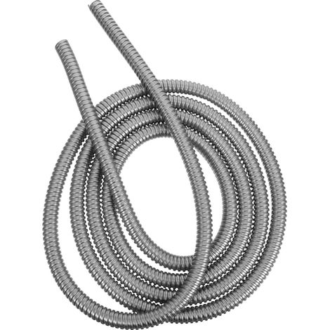 Gaine Métallique Flexible en Acier Inoxydable 304, Conduit Extérieur pour Câbles, Protection Les Risques Environnementaux, Installation pour Usage Extérieur Solaire (1/5)