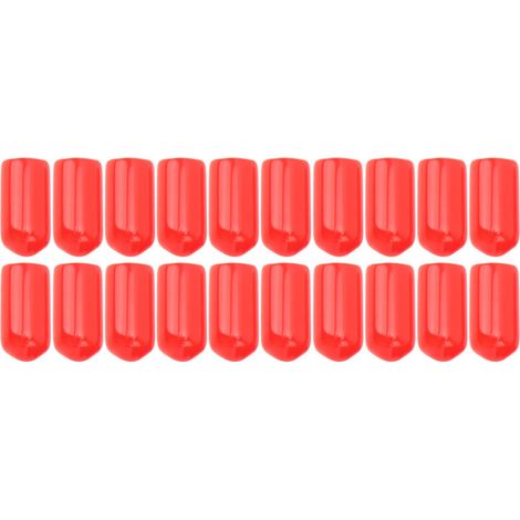 Bouchon de Purge de Frein en PVC, Bouchon de Mamelon de Purge de Frein Bouchons à Vis de Purge de Frein Installation Facile 20 Pièces PVC Haute durabilité pour Les Systèmes de (1/5)