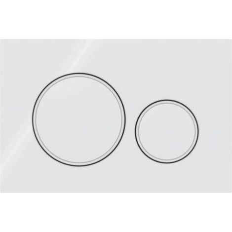 Per placca di comando a doppio filo Geberit Sigma20: bianco, bianco opaco (115.882.11.1)