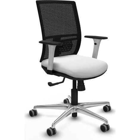 Chaise ergonomique piqueras y crespo blanc mousse 50 mm (1/2)