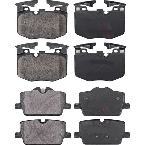 KIT PASTIGLIE FRENO ANTERIORI E POSTERIORI compatibile con VW ARTEON (3H7,3H8) / PASTIGLIE FRENANTI AUTO OEM P 85 144  P 85 166  P 85 126  P 85 147,P 85 124 / SOSTITUZIONE DIRETTA / BASSA POLVERE / SI (1/4)