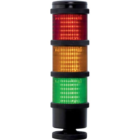 Colonnes lumineuses pré-configurées à LED Feu Fixe, Rouge / Vert / Ambre, 110 V c.a. ( Prix pour 1 )