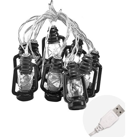 Guirlande Lumineuse Solaire - Cylindrique Lin - 500 cm - Extérieur Intérieur Jardin Cour Arrière Décoration Noël - 1 Pièce (1/5)
