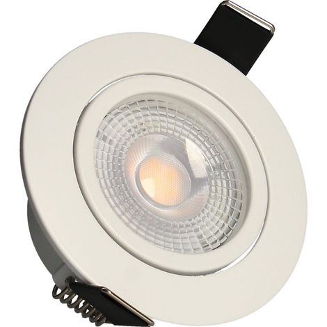 3er-Set RUBY verstellbare Einbaustrahler weiß Modul 5W 400lm Warmweiß ARLUX LIGHTING