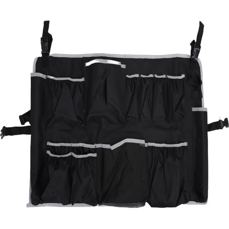 Sac de Rangement pour Poubelle, Oxford 600D, 32-55 Gallons, Multi-Poches, Nettoyage Professionnel, Fixation Facile (1/5)