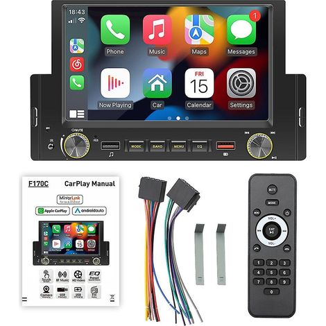 6,2-Zoll-Bluetooth-Autoradio mit MP5-Player und Multifunktions-Musik- und Videofunktion