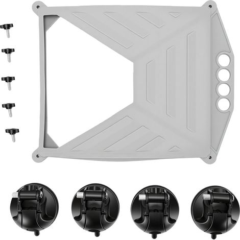 Kit de ventouses pour montage de voiture, adapté au Mini montage de Satellite 2 en 1 avec coque de protection en Silicone, ventouses pour fenêtre de camping-car (1/5)