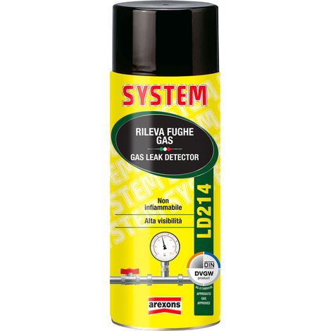 SYSTEM LD214 RILEVA FUGHE GAS 400 ML
