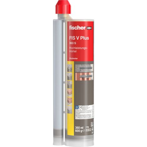 Fischer Montagemörtel Hochleistungsmörtel FIS V Plus 360 S - 558745 - 2 Mischer (1/4)