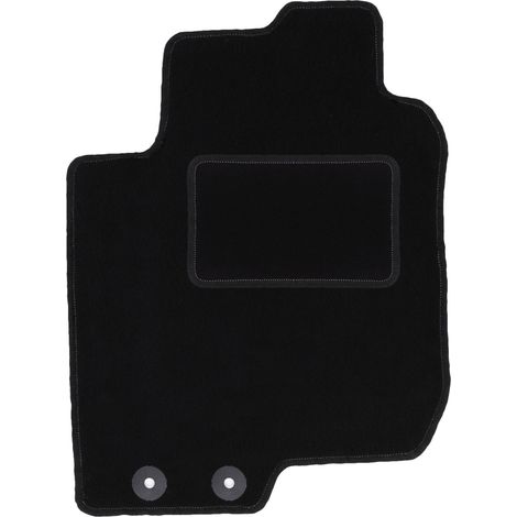 Fahrermatte aus Velours für: Hyundai i30 i Schrägheck, Kombi, CW (2007–2012), schwarz