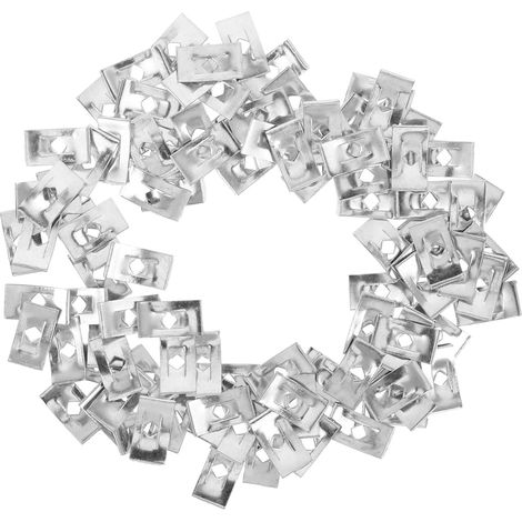PRETYZOOM - 100 unités de fixations à ressort type C pour une (1/5)