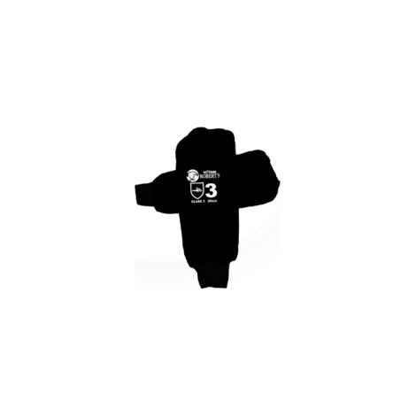 Manguito anticorte clase 3 PATTONES ROBERT'S  Negro