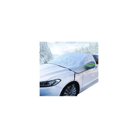 Couverture Pare-Brise Voiture, protection hivernale pliable pour voiture, Bache Anti Givre Voiture, pare soleil voiture, Universelle Pour Anti Givre Neige Anti Glace UV Soleil Protection, 230145cm (1/5)