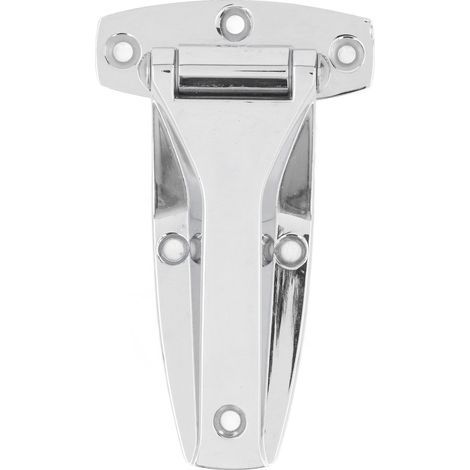 Soft-Close-T-Scharnier, Ersatzband aus Zinklegierung für Werkzeugkasten, Autotür, silber (1/5)