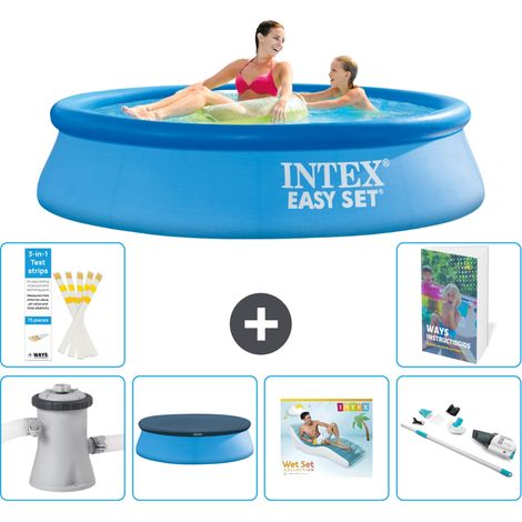 Intex Piscine Easy Set Ronde - 244x61 cm - 7-pièces S236 (1/5)