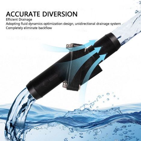 Clapet Anti-Retour - 1 Pouces - Pour Systèmes De Drainage Bateau Remorque Camping-Car Yacht - ABS - 1 Pièce (1/5)