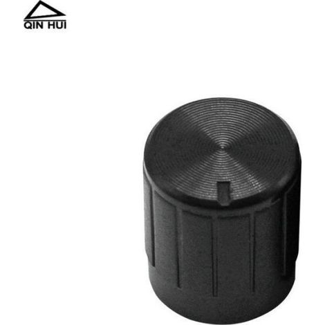 Bouton - Alliage D Aluminium - Diametre 6 Mm - Pour Potentiometre Audio - Design Floral Soleil - Unite (1/4)