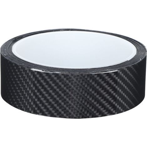 Film de protection en Fiber de carbone noir, autocollant anti-rayures pour bord de porte de voiture (3cm x 3 mètres) (1/5)