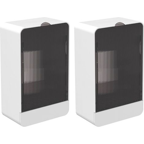 Boîte de rangement de savon - support de savon montable dans la salle de bain, organisateur polyvalent économe en espace, conception sans interruption rapide, salle de bain polyvalente et rangement de