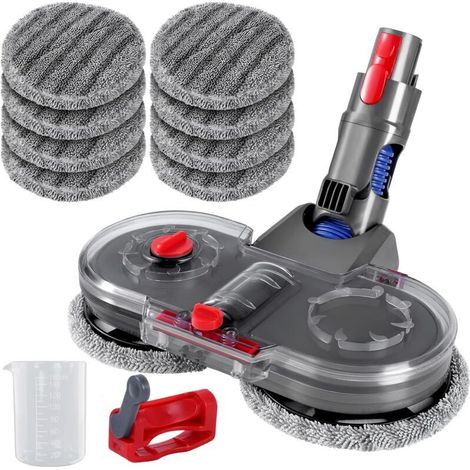 Spazzola compatibile con gli aspirapolvere Dyson V10 V8 V7 V11 V15, testina per mocio elettrico per pavimenti duri e tappeti. (1/4)