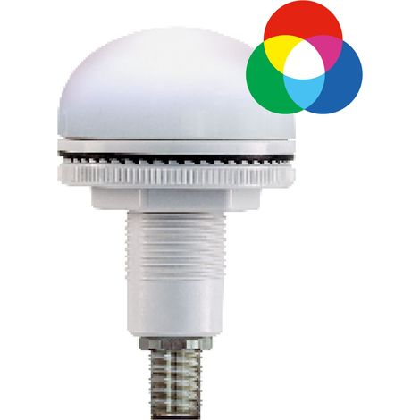 Balise Fixe à LED Bleu, Vert, Violet, Rouge, Blanc, Jaune RS PRO, 24 V ( Prix pour 1 )