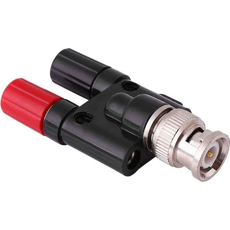 Adaptateur Fiche Banane BNC vers 4 Mm pour Oscilloscope (1/5)