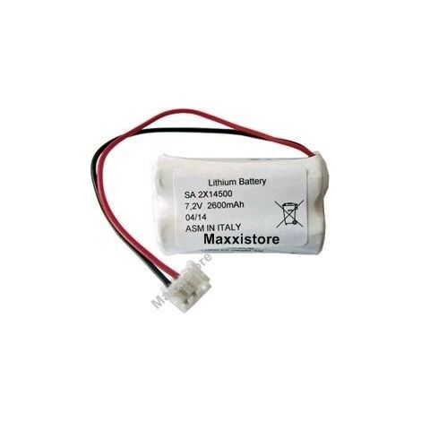 HCB batteria litio 7,2V 2600mAh compatibile Lince - 2LS14500