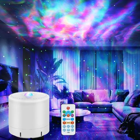 Filiyano – Projecteur galaxie, projecteur d'étoiles avec minuterie et télécommande pour la décoration de chambre d'adulte, la Saint-Valentin, une fête (1/5)