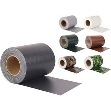 1PZ STRISCIA OMBREGGIANTE PVC - cm.19h.in rotoli da mt.35 - colore foglie