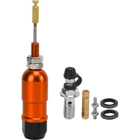 Embrayage Hydraulique Maître Cylindre Pompe Levier pour Moto Scooter VTT Bicycle Orange - Kit Commande Frein Embrayage Moto (1/5)