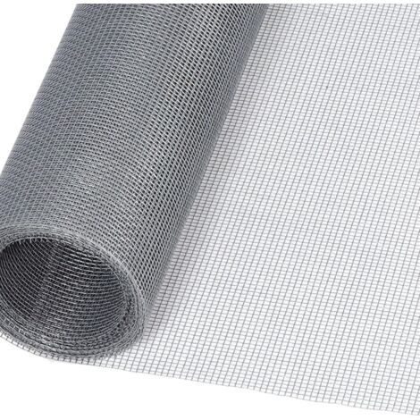 Moustiquaire sur Mesure 120cm x 2.5m en Fibre de Verre Résistant aux UV, Vendu au