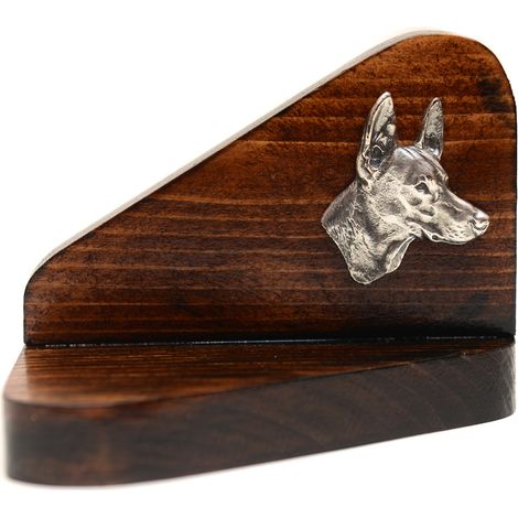Lévrier du Pharaon, Lévrier Maltais - bougeoir en bois en forme de chien, porte-bougie chauffe-plat, hommage canin par Art-Dog (1/5)