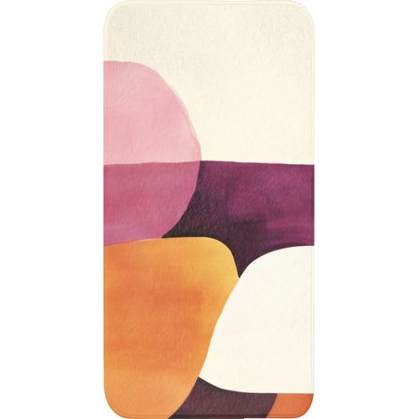 TAPIS DE TOILETTE Formes - Abstraites - Colorées 60x120 cm