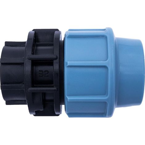 Kompressionsreduzierstücke für 3/4" x 32 mm PE-Kunststoffwasserrohre (1/5)