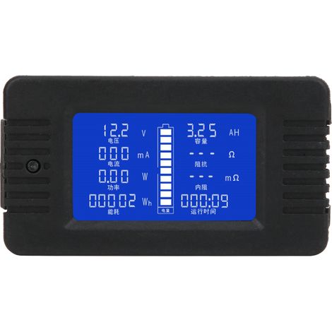 PZEM‑015 Testeur de batterie multifonctionnel : courant, tension, puissance, énergie, capacité, impédance (1/5)