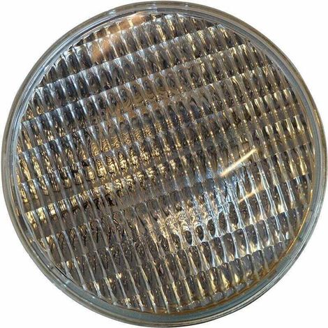 Replacement bulb for underwater pool lighting PAR56 300W, warm white, compatible with all models