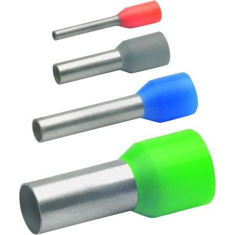 Embout simple d'extrémité de câble Klauke 172RO 1.5 mm² x 8 mm rouge 1000 pc(s) C060261 (1/2)