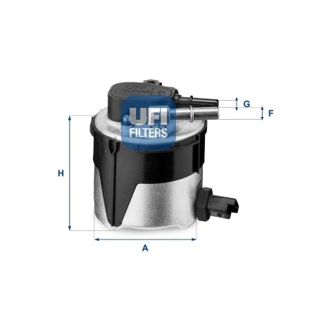 Filtro carburante UFI 55.170.00