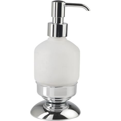 STILHAUS Elite dosatore appoggio vetro cromato codice prod: 000EL30AP08