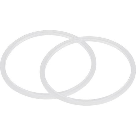 Silicone joint étanchéité anneau pour autocuiseur 22 cm intérieur diamètre 2 pièces transparent (1/3)
