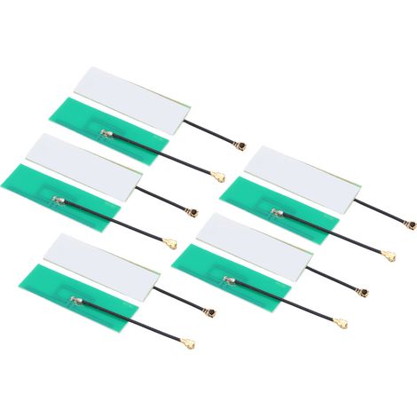 10 antennes intégrées pour circuit imprimé, câble RG1.13 adhésif au dos, pour module ZigBee 5 GHz, 5,8 GHz et 2,4 GHz (1/5)