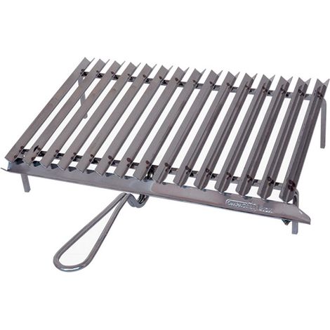 1PZ GRATICOLA ACCIAIO cm 40 x 33
