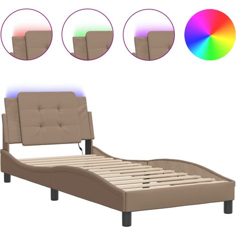 Maison Exclusive - Estructura de cama con LED sin colchón Zadar c (1/5)